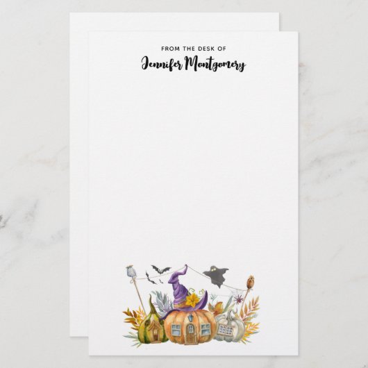 Papeterie La Maison des Pompiers haunted (Devant / Derrière)