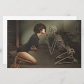 Papeterie La mort et la jeune femme (Devant / Derrière)