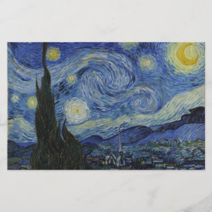 Papeterie La nuit étoilée Vincent van Gogh 1889