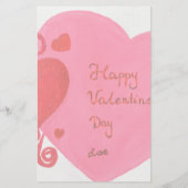 Papeterie la Saint-Valentin (Dos)