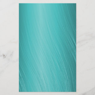 Papeterie la sarcelle d'hiver, aqua, turquoise, a rayé le
