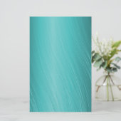 Papeterie la sarcelle d'hiver, aqua, turquoise, a rayé le (Debout devant)