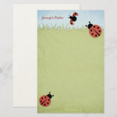 Papeterie Ladybugs (Devant / Derrière)