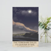 Papeterie L'affiche de la Yorkshire Dales Railway (Debout devant)