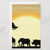 Papeterie L'Afrique (Devant / Derrière)