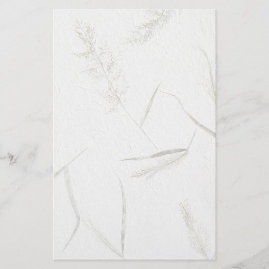 Papeterie Lames minces de papier de riz japonais d'herbe (Devant)