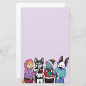 Papeterie L'amitié réchauffe le coeur (Devant / Derrière)