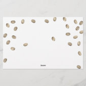 Papeterie L'amour brasse la douche nuptiale Qui suis-je jeu (Dos)