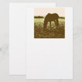 Papeterie L'amour du cheval (Devant / Derrière)