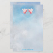 Papeterie L'amour incroyable des cochons volants (Devant / Derrière)