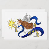 Papeterie "L'ange de l'espoir" (Devant / Derrière)