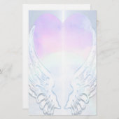 Papeterie L'ange s'envole l'arrière - plan (Devant / Derrière)