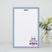 Papeterie Lapin de truffe de myrtille (Debout devant)