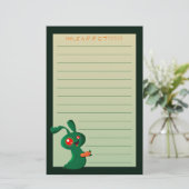 Papeterie Lapin de zombi (Debout devant)