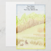 Papeterie Lapins (Devant / Derrière)