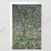Papeterie L'arbre aux pommes (par Gustav Klimt) (Devant / Derrière)