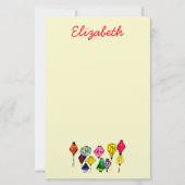 Papeterie L'art coloré de la lanterne chinoise (Devant)