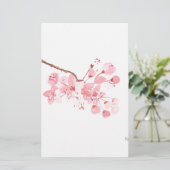 Papeterie l'art en fleurs de cerisier (Debout devant)