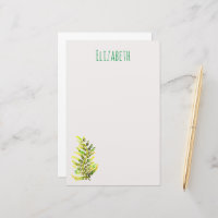 L'art plante de la feuille de fougère verte