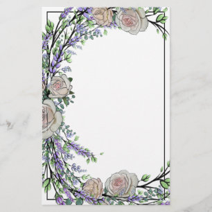 Papeterie Lavande, Eucalyptus, roses roses roses