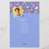 Papeterie Lavande photo coudre mignonne (Dos)