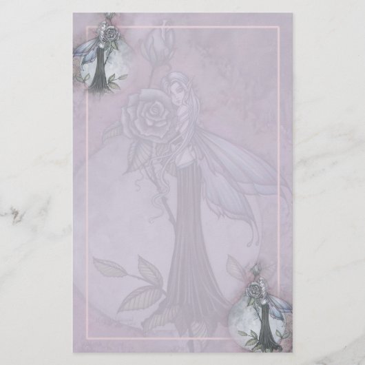 Papeterie Lavender Rose Fairy de Molly Harrison (Devant)