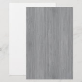 Papeterie Le bambou gris cendré (Devant / Derrière)