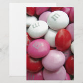 Papeterie Le bonbon de Saint-Valentin (Devant / Derrière)