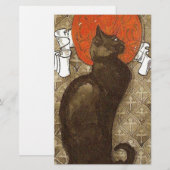 Papeterie Le chat de Steinlein - Art nouveau (Devant / Derrière)