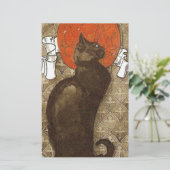 Papeterie Le chat de Steinlein - Art nouveau (Debout devant)