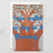 Papeterie "Le chien du soir marche effrayant" - Je déteste m (Devant / Derrière)