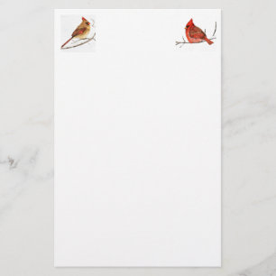 Papeterie Le compagnon rouge de l'hiver, le rouge de l'hiver