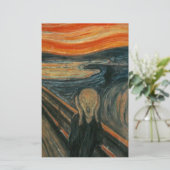 Papeterie Le cri perçant - Edvard Munch. Illustration de (Debout devant)