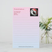 Papeterie Le football rouge et noir (Debout devant)