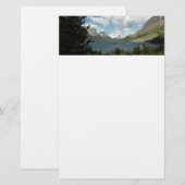 Papeterie Le lac Saint Mary II du parc national des Glaciers (Devant / Derrière)