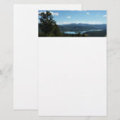 Papeterie Le lac Two Ocean du parc national de Grand Teton (Devant / Derrière)