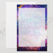 Papeterie Le mieux-être de l'arbre de vie (Devant / Derrière)