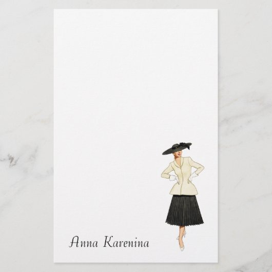 Papeterie Le nouveau look - stationnaire chic de Tres de (Devant)