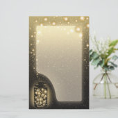 Papeterie Le pot rougeoyant de lucioles avec la nuit tient (Debout devant)