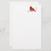 Papeterie Le rouge de l'hiver (Devant / Derrière)