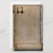 Papeterie Le rouleau du Jésus-Christ, couronne des épines (Devant / Derrière)