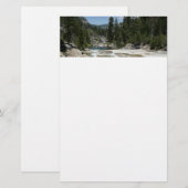 Papeterie Le ruisseau Illilouette dans le parc national Yose (Devant / Derrière)