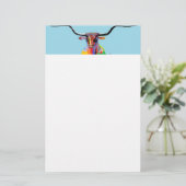 Papeterie Le Texas Longhorn (Debout devant)