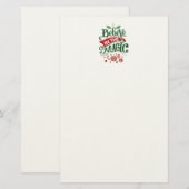 Papeterie Le Typographe du Magic Christmas (Devant / Derrière)