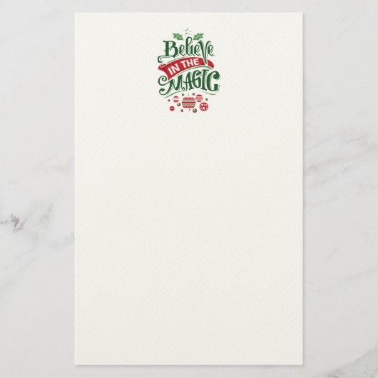 Papeterie Le Typographe du Magic Christmas (Devant)