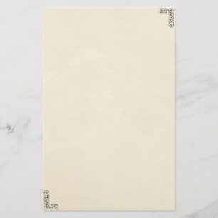 Papeterie Le vieux café de papier a éclaboussé les fleurs