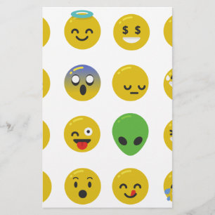 Papeterie Le visage heureux d'Emoji