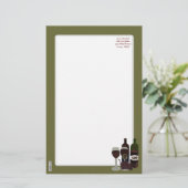 Papeterie Le Vixen Vino - (La beauté dans la bouteille) (Debout devant)