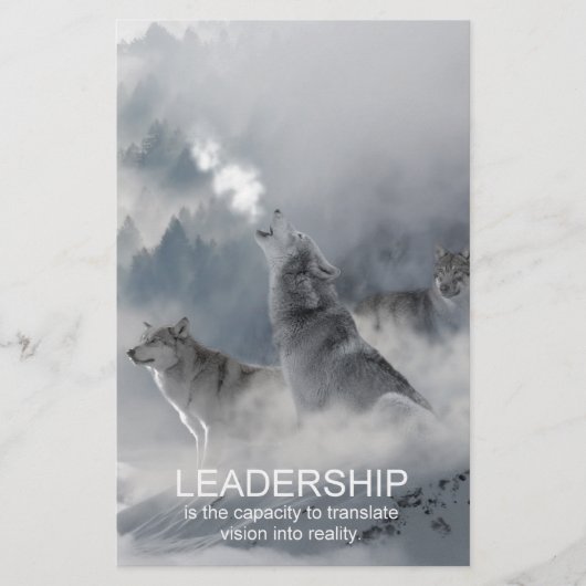 Papeterie leadership motivation inspiration citation (Devant)