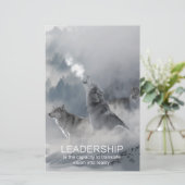 Papeterie leadership motivation inspiration citation (Debout devant)